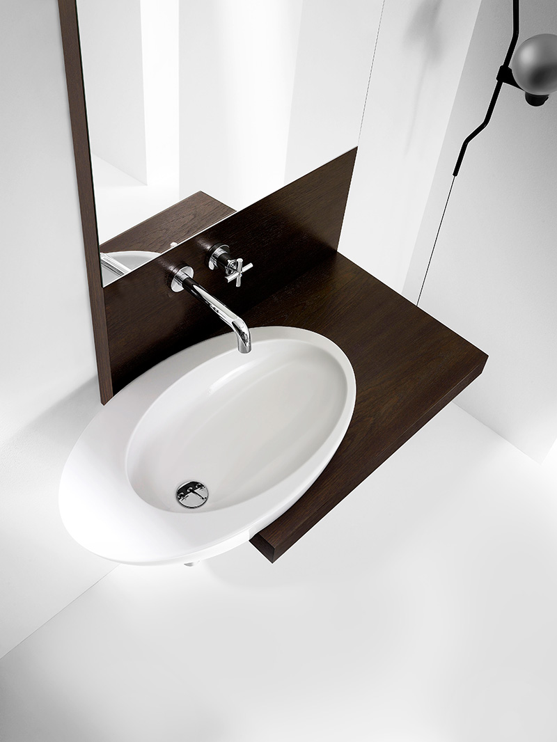 Diseño baño lavabo eliptic
