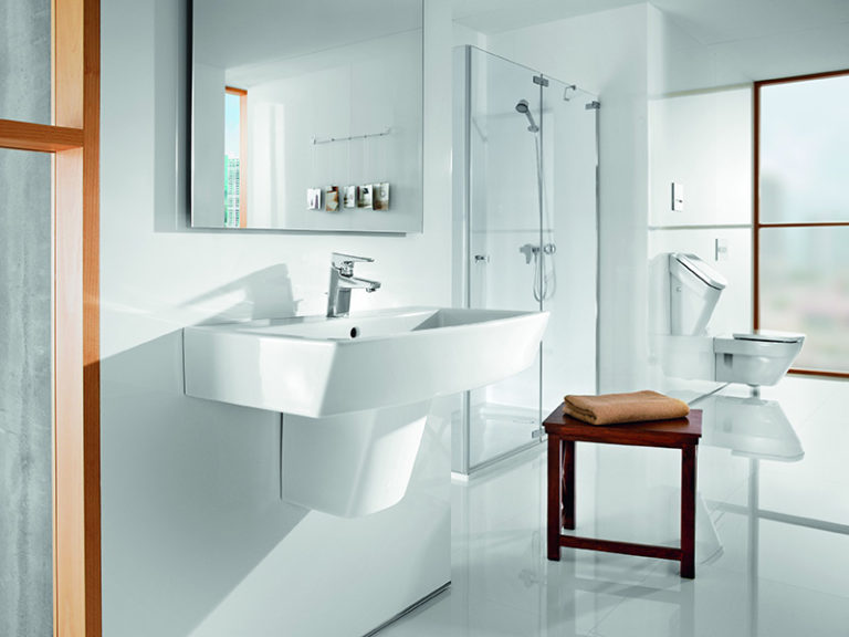 Diseño baño lavabo hall
