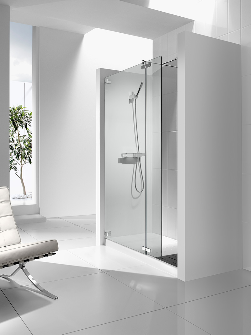 Diseño de baño mampara axis