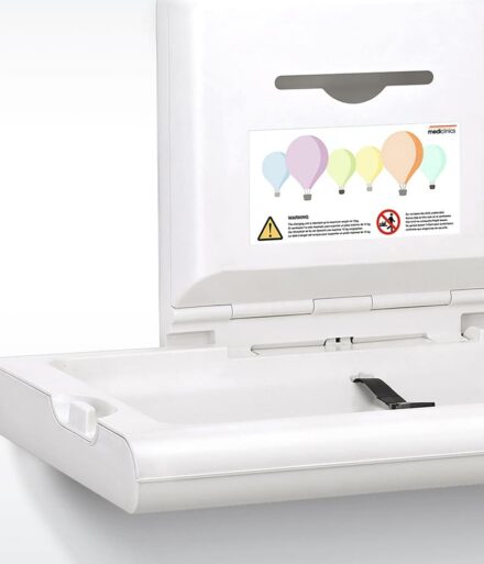 Primer plano del cambiador Babymedi.