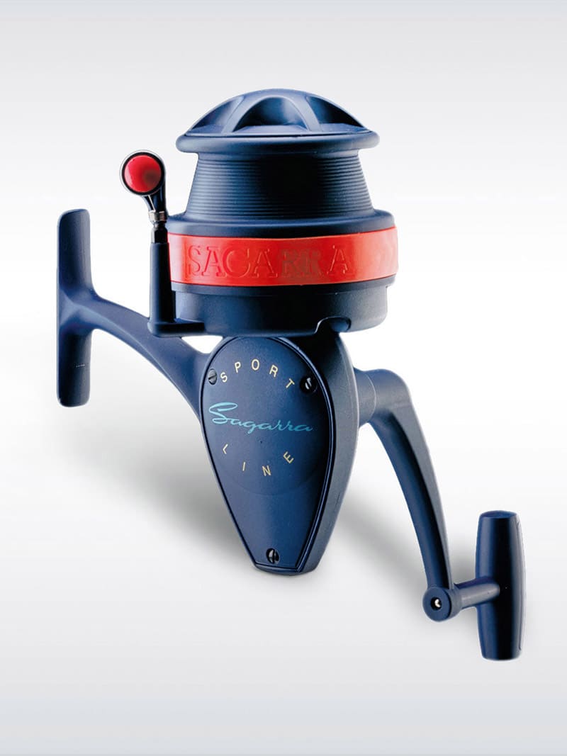 Diseño del Carrete de pesca 80 Sport Line.
