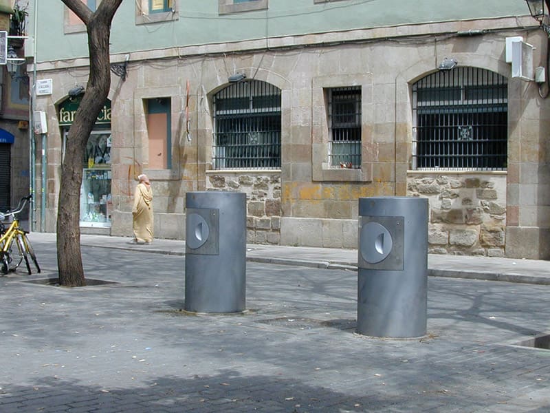 Buzón de recogida inteligente de Envac Iberia.