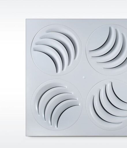 Difusor rotacional que mejora la eficiencia.