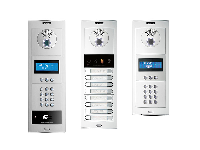 Diferentes videoportero SkyLine de Fermax.