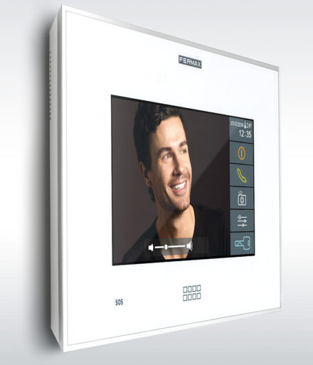 Diseño de producto de un monitor VIVO para Fermax.