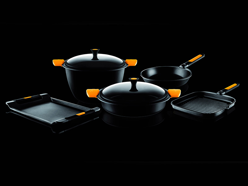 Utensilios de cocina de la colección Vulcano.