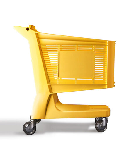 Carro autoservicio Polycad con diseño innovador.