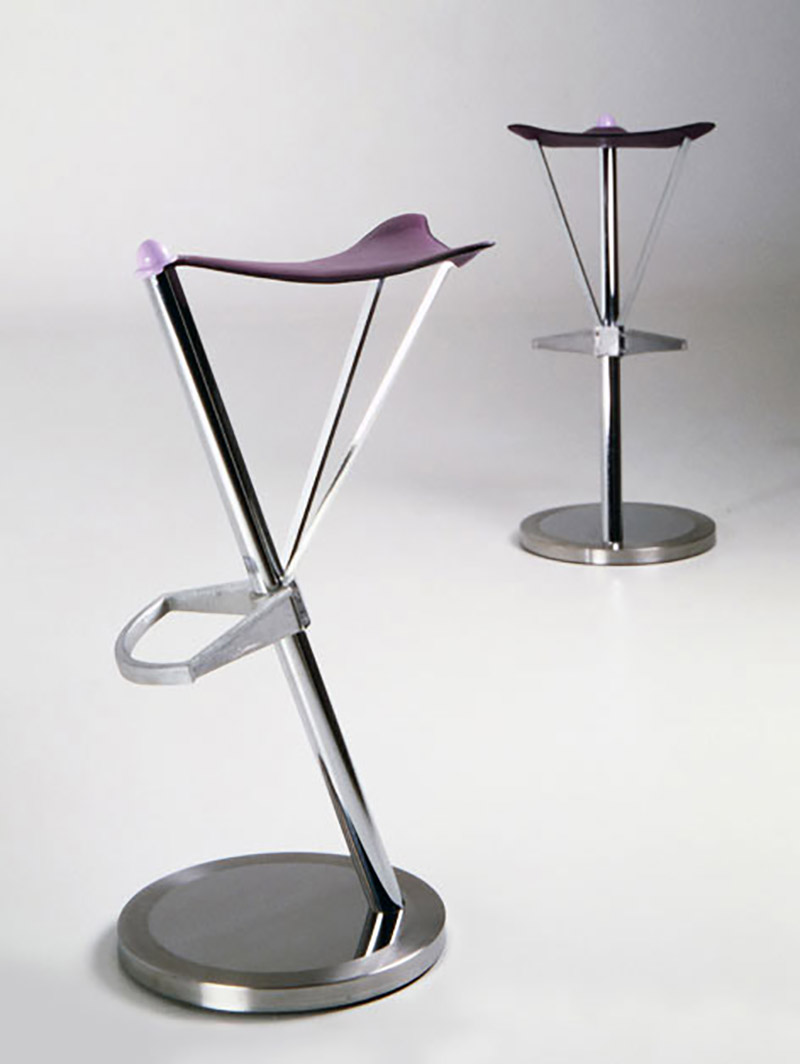 Diseño ergonómico del Taburete Frenesí.