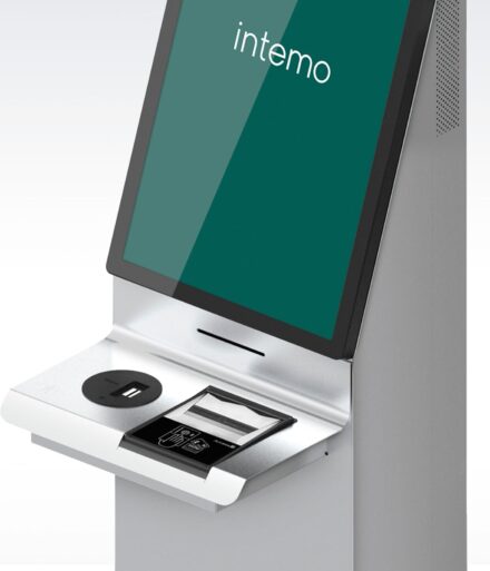 Kiosk-ID de Intemo con un diseño optimizado.